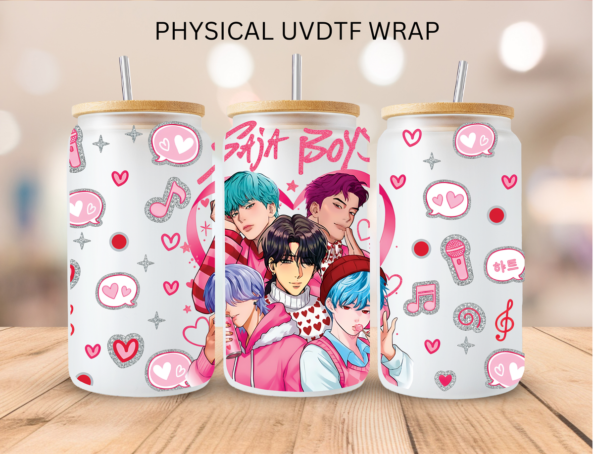 Valentine K-pop 2 - 16 oz / 20 oz Libby UV DTF