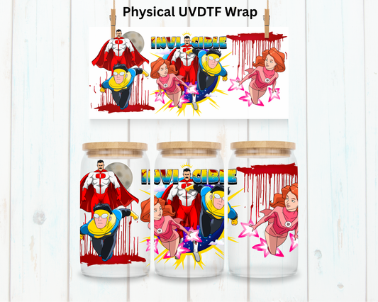 Invincible Heros - 16 oz / 20 oz Libby UV DTF
