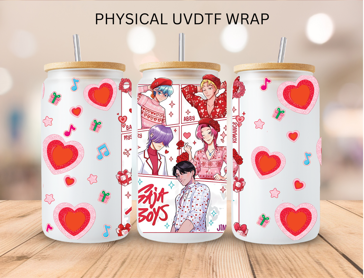 Valentine K-pop 3 - 16 oz / 20 oz Libby UV DTF