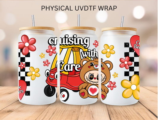 Bubu Cruising With Care - 16 oz / 20 oz Libby UV DTF