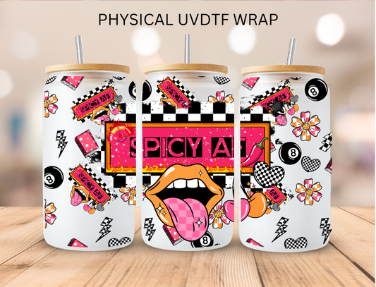 Spicy AF - 16 oz / 20 oz Libby UV DTF