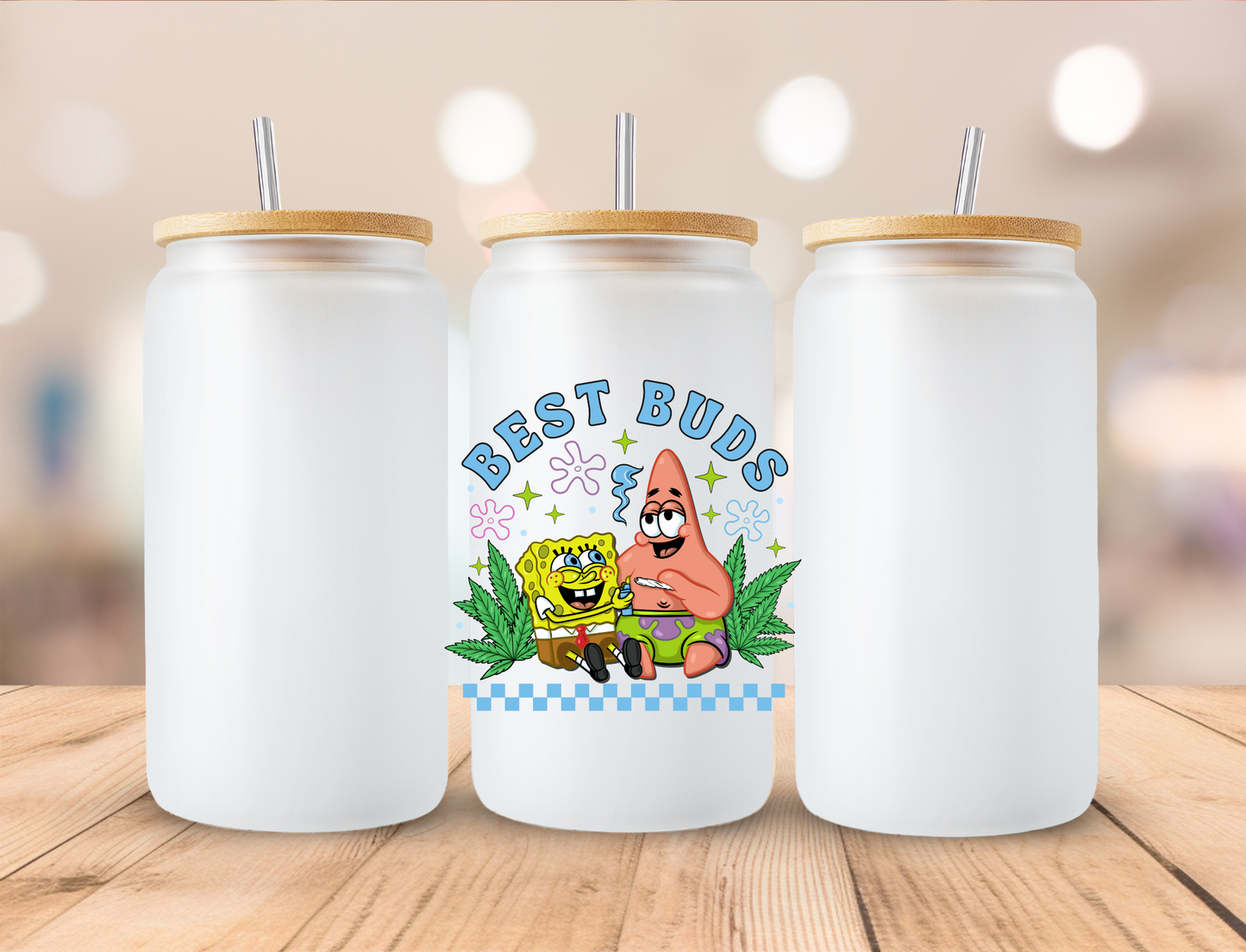 420 Ocean Best Buds - UV DTF Libby Decal Gravitee Exclusive