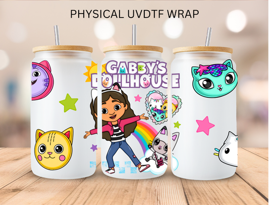 Gabbs Doll House - 16 oz / 20 oz Libby UV DTF