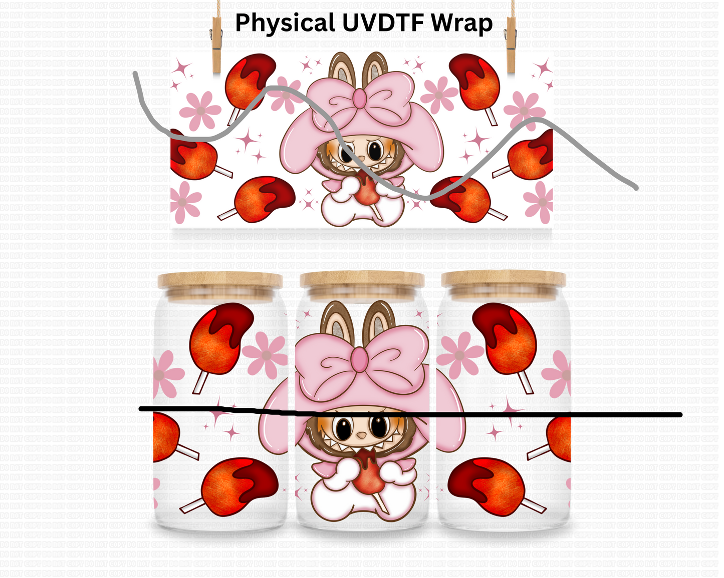 Melody LaBu Bear - 16 oz / 20 oz Libby UV DTF