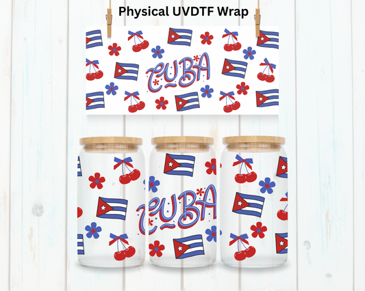 Cuba - 16 oz / 20 oz Libby UV DTF
