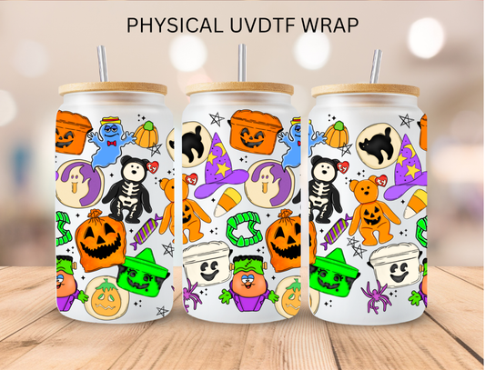 Halloween Kids Nuggets - 16 oz / 20 oz Libby UV DTF Wrap