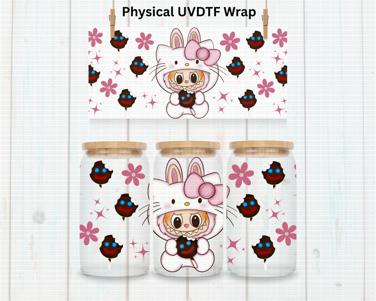 Kitty LaBu Bear - 16 oz / 20 oz Libby UV DTF