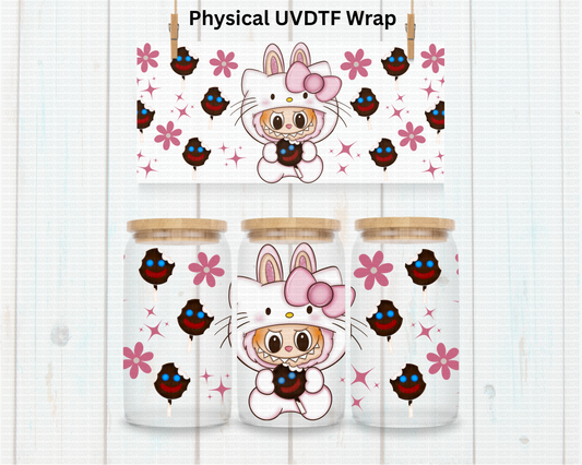 Kitty LaBu Bear - 16 oz / 20 oz Libby UV DTF