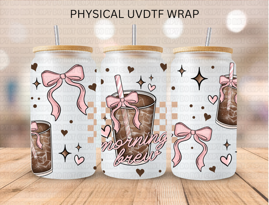 Couette Morning Brew - 16 oz / 20 oz Libby UV DTF