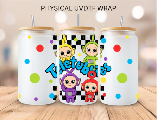 Telletubies - 16 oz / 20 oz Libby UV DTF