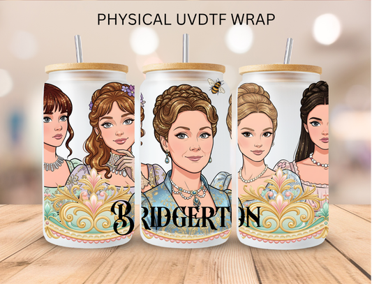 Bridgerton Girls - 16 oz / 20 oz Libby UV DTF Wrap