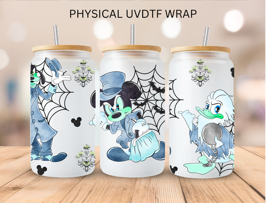 Halloween Spooky Mouse Crew - 16 oz / 20 oz Libby UV DTF Wrap
