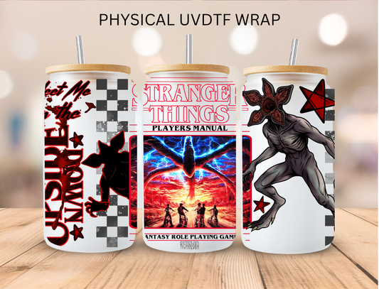 Stranger Town Players Manual - 16 oz / 20 oz Libby UV DTF
