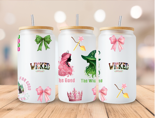 Wicked The Good The Wicked - 16 oz / 20 oz Libby UV DTF Wrap