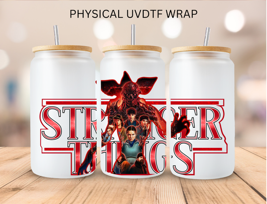 Stranger Things - 16 oz / 20 oz Libby UV DTF Wrap