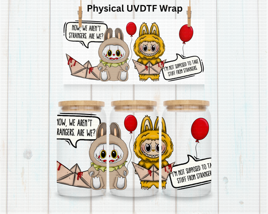 Horror IT LaBu Bear - 16 oz / 20 oz Libby UV DTF