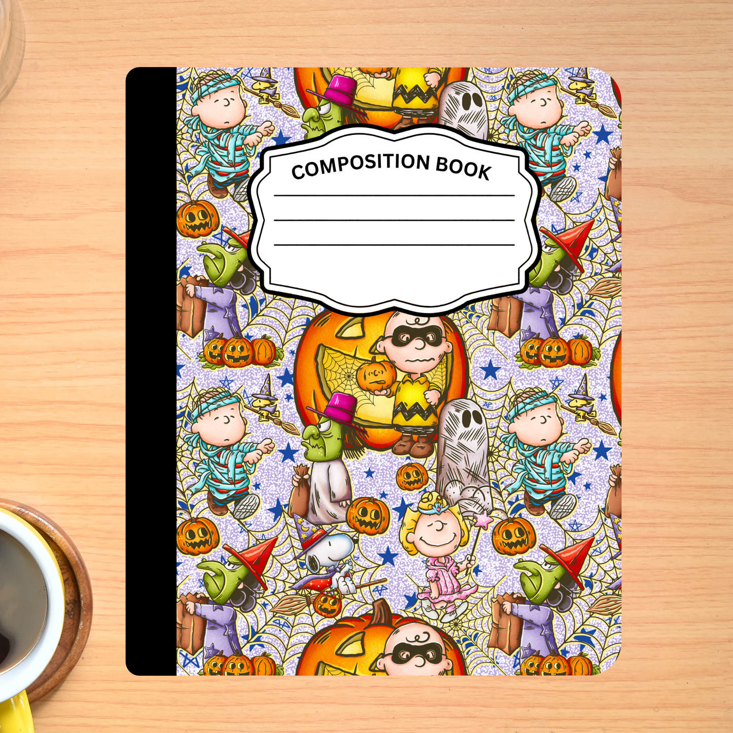 Composition Notebook Full Sheet Sticker Set Holiday Edition