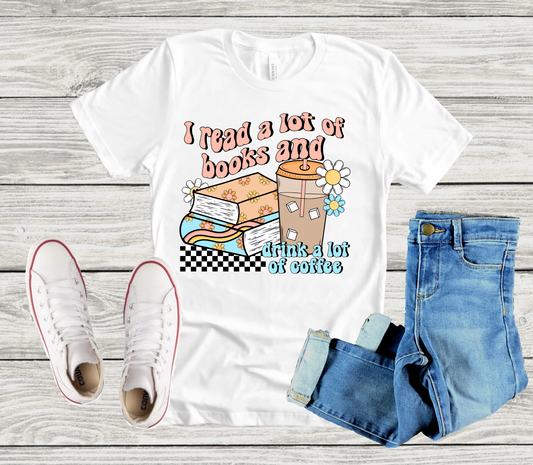 I read Alot of Books Bookish - Adult DTF Print Transfer