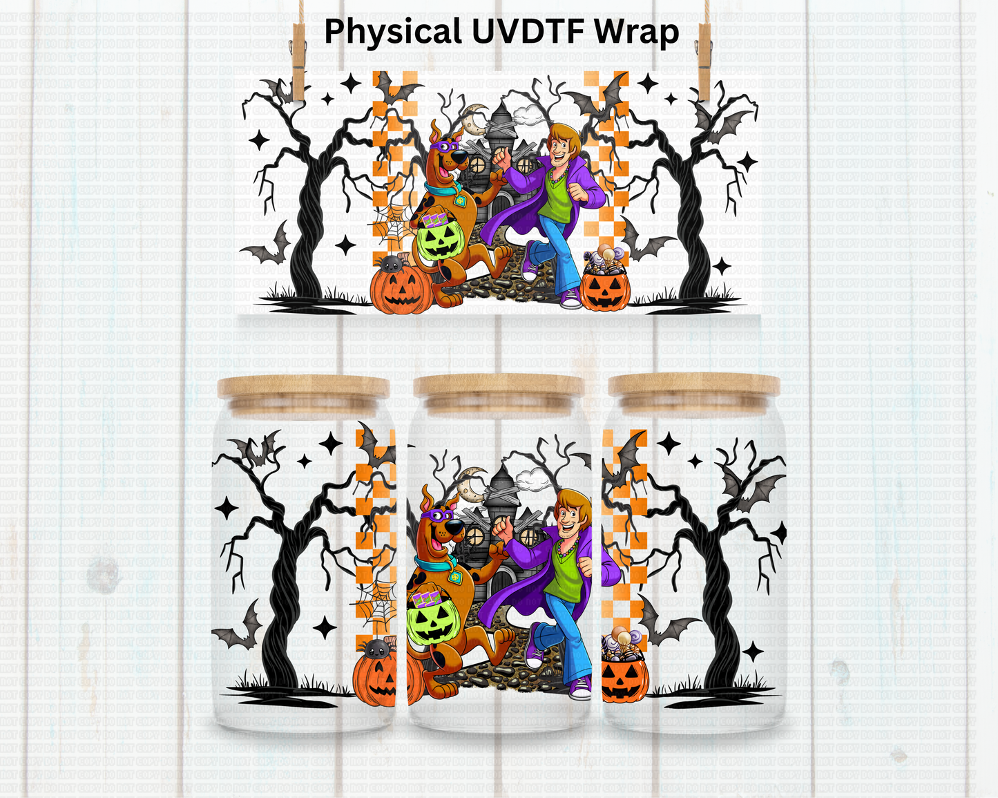 Halloween Spooky Mystery Crew - 16 oz / 20 oz Libby UV DTF