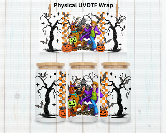 Halloween Spooky Mystery Crew - 16 oz / 20 oz Libby UV DTF