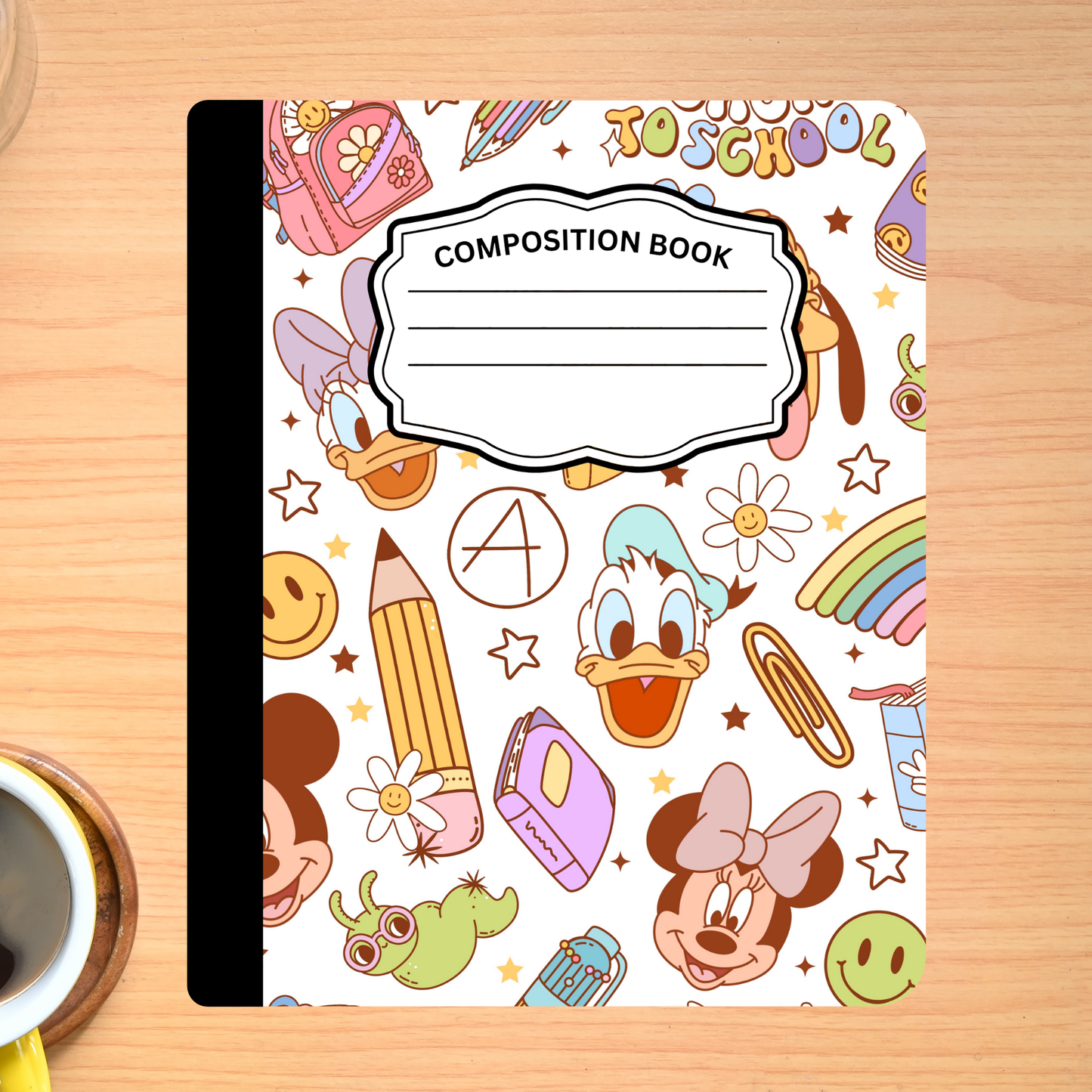 Composition Notebook Full Sheet Sticker Set Holiday Edition