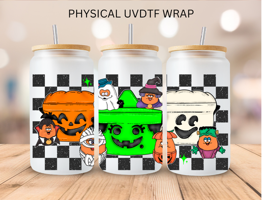 Halloween Kids Nuggets - 16 oz / 20 oz Libby UV DTF Wrap