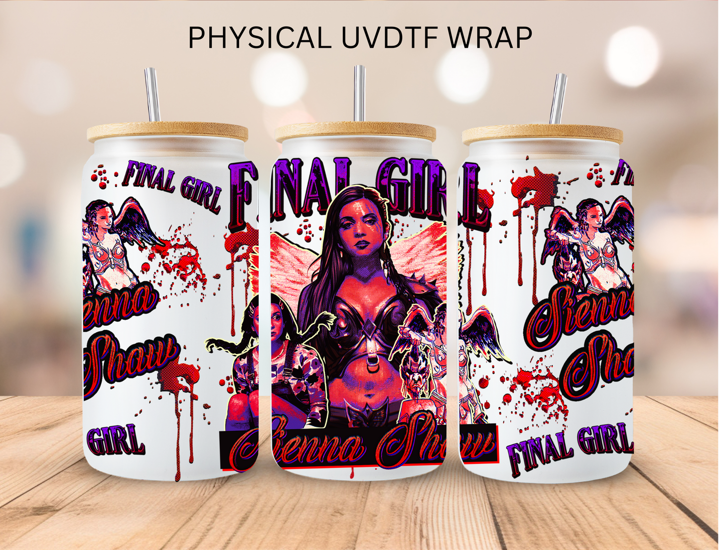 Shaw Girl - 16 oz / 20 oz Libby UV DTF