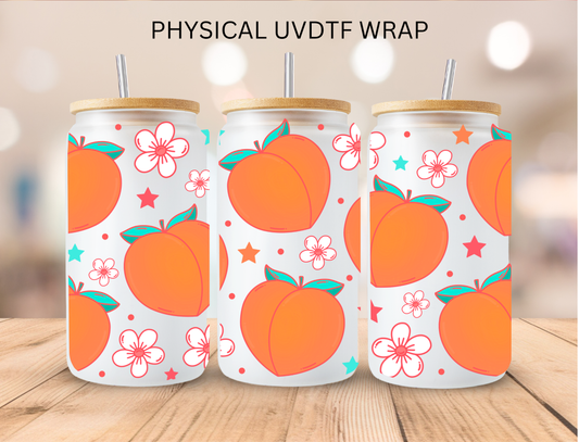Peaches - 16 oz / 20 oz Libby UV DTF Wrap