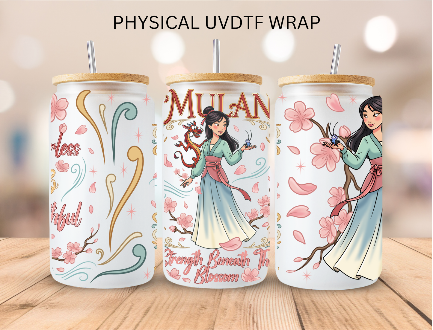 Dragon Princess - 16 oz / 20 oz Libby UV DTF