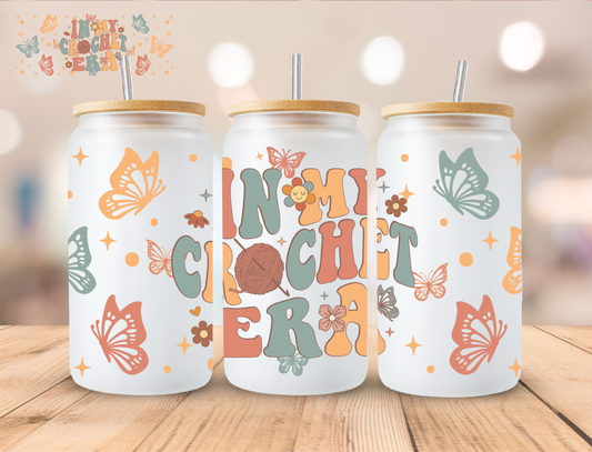 In My Crochet Era - 16 oz / 20 oz Libby UV DTF Wrap