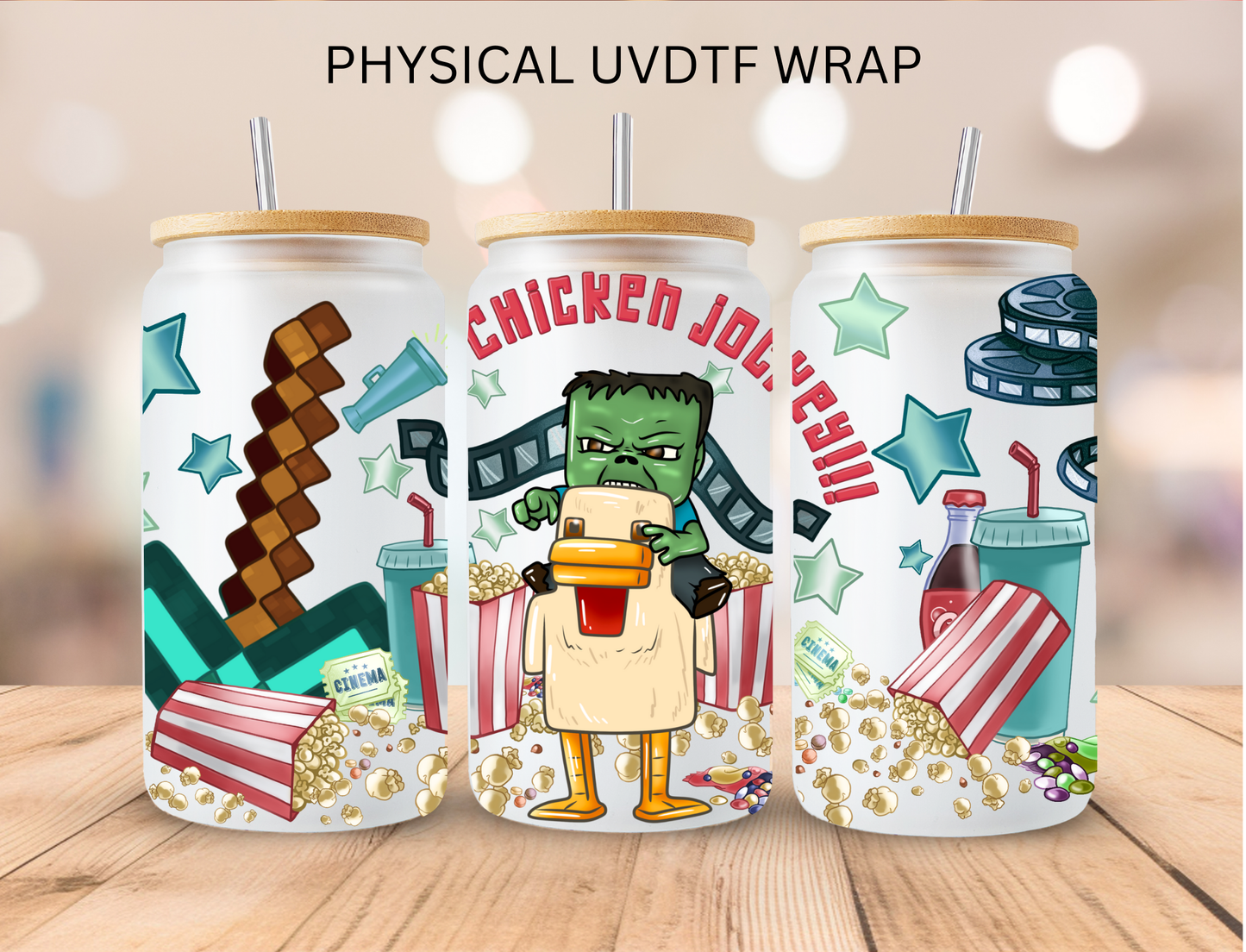 Chicken Creeper - 16 oz / 20 oz Libby UV DTF