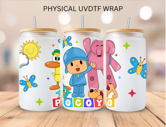 Pocoyo - 16 oz / 20 oz Libby UV DTF