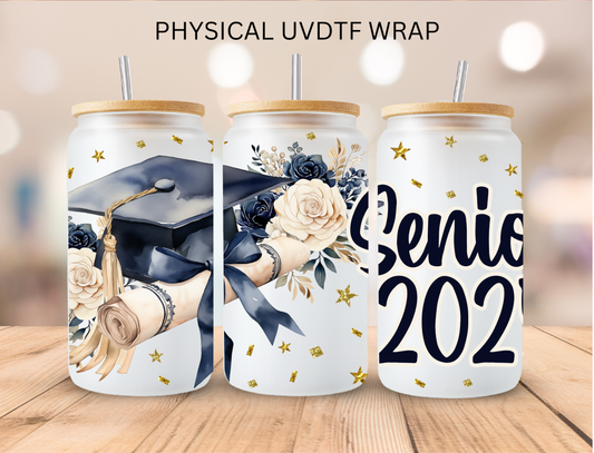 Senior 2025 - 16 oz / 20 oz Libby UV DTF Wrap