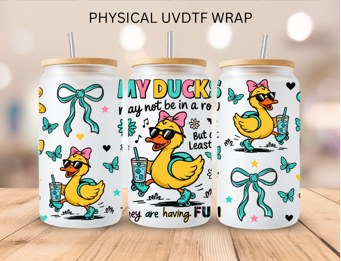 - 16 oz / 20 oz Libby UV DTF Wrap