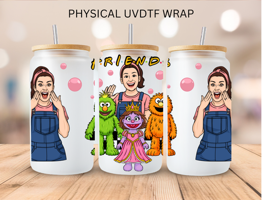 Rachel Friends - 16 oz / 20 oz Libby UV DTF
