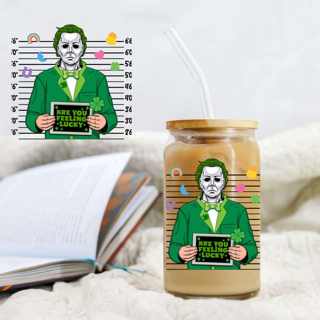 St Patricks Day Myers Mugshot - UVDTF decal