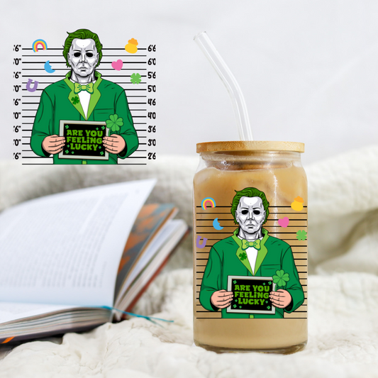 St Patricks Day Myers Mugshot - UVDTF decal