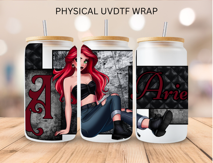 Floral Diet Coke - 16 oz / 20 oz Libby UV DTF