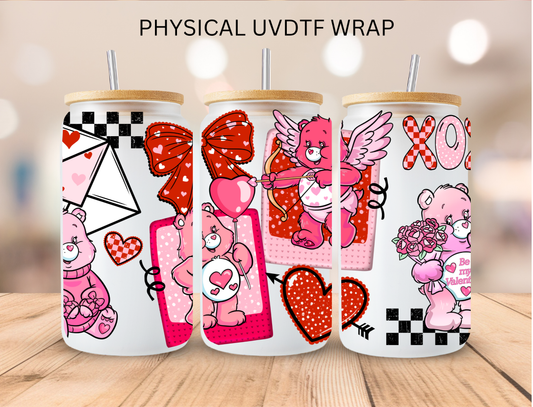 Valentines Bears - 16 oz / 20 oz Libby UV DTF