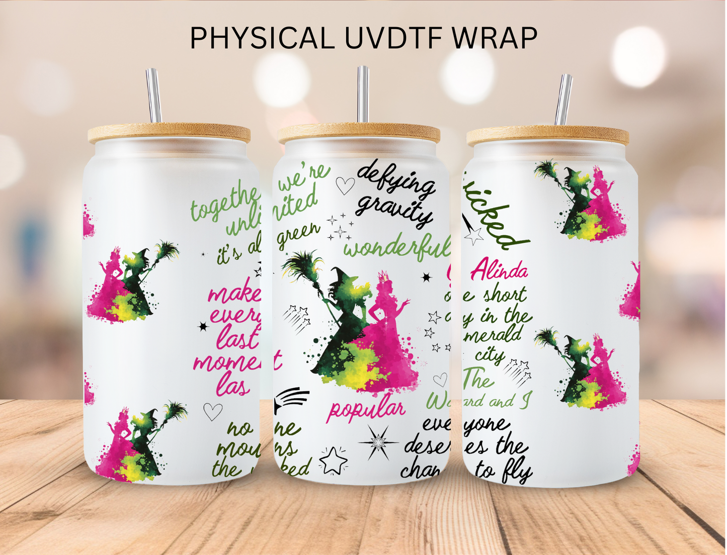 Wicked A6 - 16 oz / 20 oz Libby UV DTF