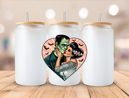 Valentines Horror Frankenstein - UVDTF Decals EXCLUSIVE DESIGN