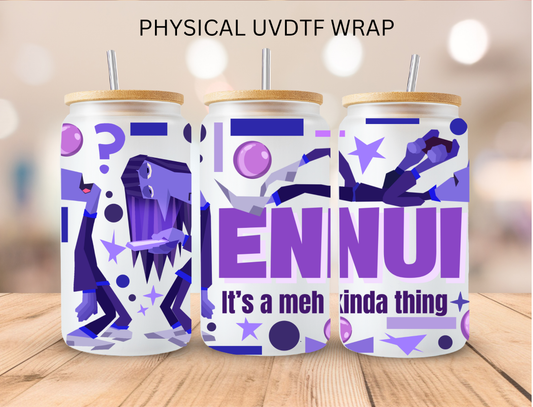 Emotions MEH - 16 oz / 20 oz Libby UV DTF