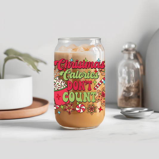 Christmas Calories Don't Count - UVDTF Decals