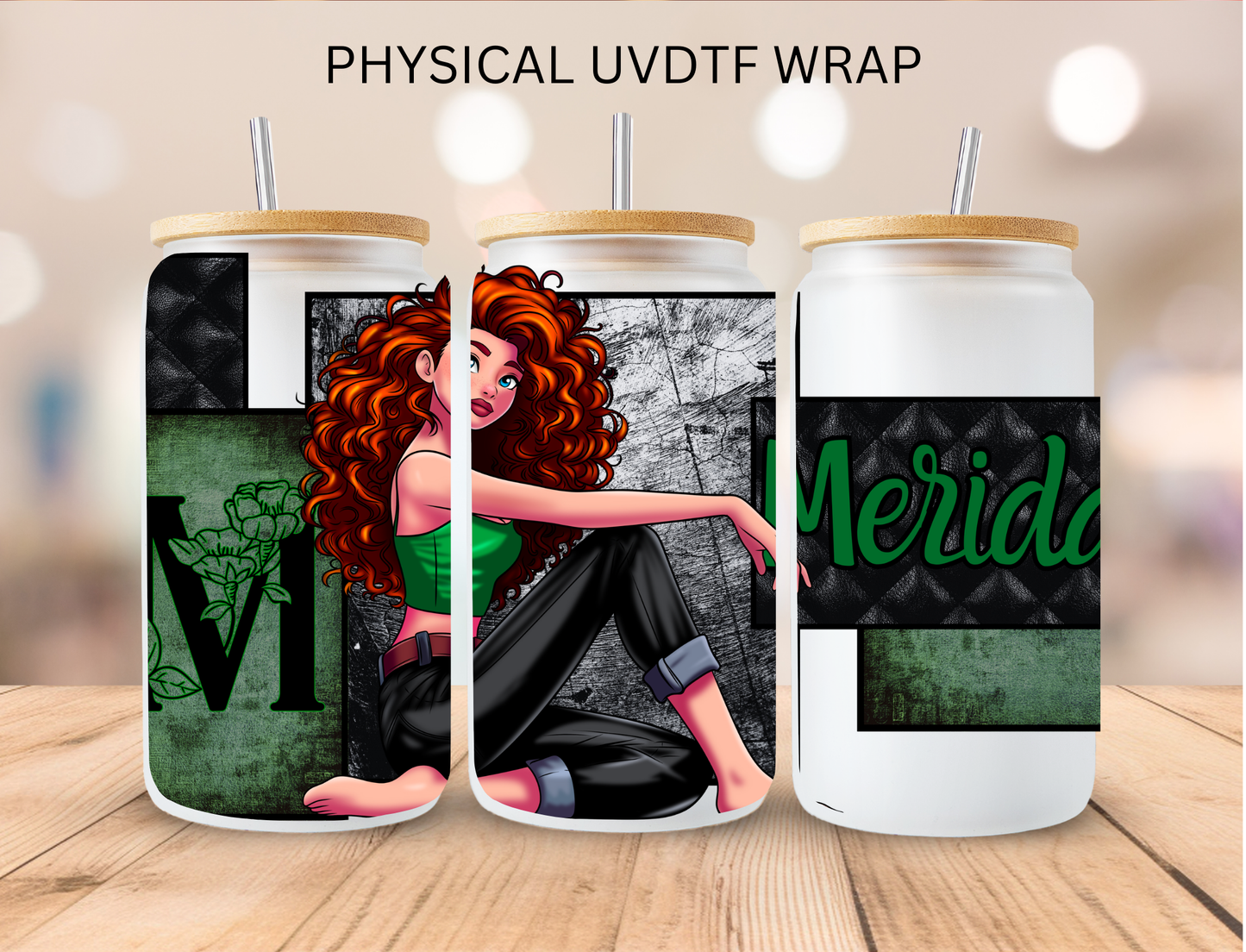 Floral Diet Coke - 16 oz / 20 oz Libby UV DTF