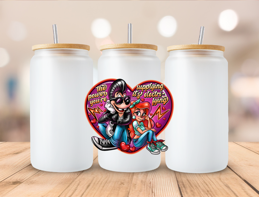 Valentines Outlined The Power Your Supplying is Electrifying - UVDTF Decals EXCLUSIVE DESIGN