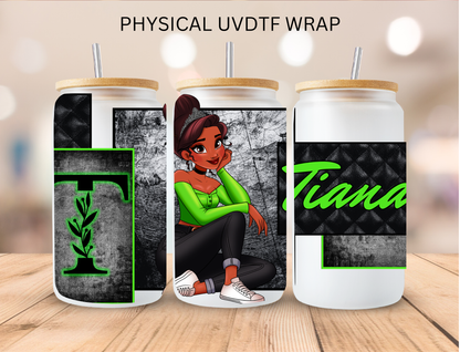 Floral Diet Coke - 16 oz / 20 oz Libby UV DTF