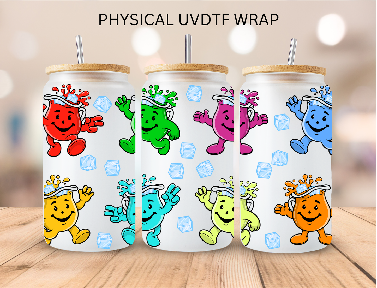 Kool Juice- 16 oz / 20 oz Libby UV DTF Wrap
