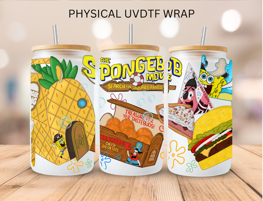 Sponge Movie - 16 oz / 20 oz Libby UV DTF