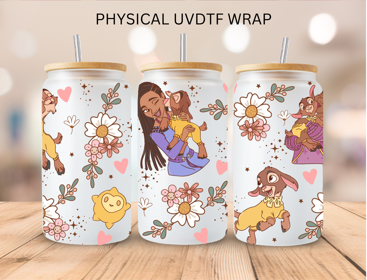 Boho Princess - 16 oz / 20 oz Libby UV DTF