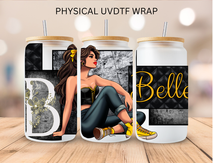 Floral Diet Coke - 16 oz / 20 oz Libby UV DTF